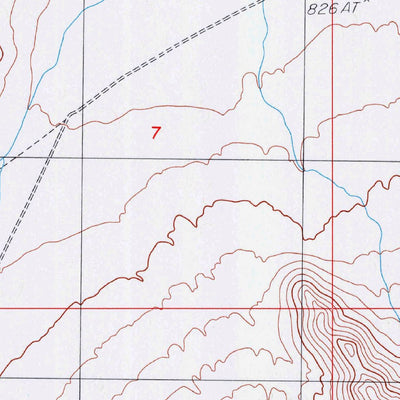 United States Geological Survey Calvada Springs, CA-NV (1984, 24000-Scale) digital map