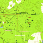 United States Geological Survey Calvary, GA-FL (1956, 24000-Scale) digital map