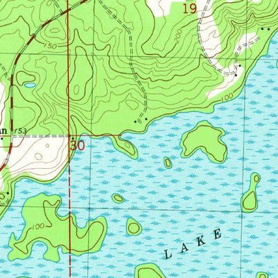 United States Geological Survey Calvary, GA-FL (1982, 24000-Scale) digital map