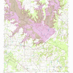 United States Geological Survey Calvary, TX (1959, 24000-Scale) digital map