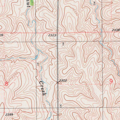 United States Geological Survey Calvert, KS (1978, 24000-Scale) digital map
