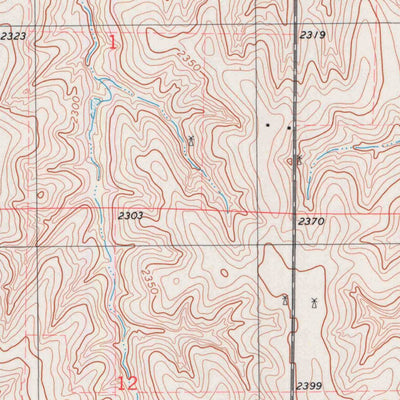 United States Geological Survey Calvert, KS (1978, 24000-Scale) digital map