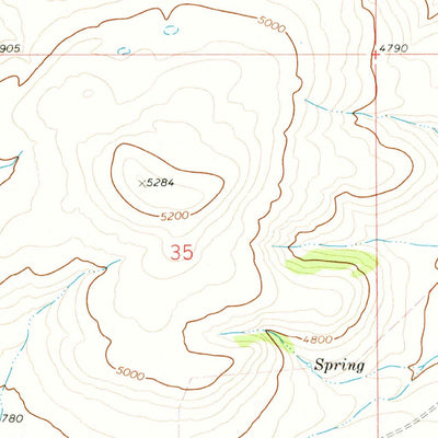 United States Geological Survey Calvert, MT (1971, 24000-Scale) digital map