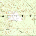 United States Geological Survey Calvin, LA (1983, 24000-Scale) digital map