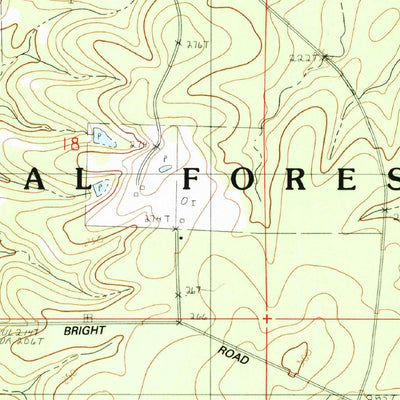 United States Geological Survey Calvin, LA (1983, 24000-Scale) digital map