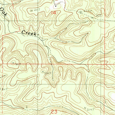 United States Geological Survey Calvin, LA (1983, 24000-Scale) digital map