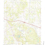 United States Geological Survey Calwood, MO (1973, 24000-Scale) digital map