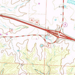 United States Geological Survey Calwood, MO (1973, 24000-Scale) digital map