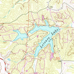 United States Geological Survey Calwood, MO (1973, 24000-Scale) digital map