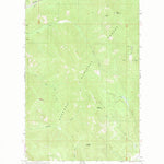 United States Geological Survey Calx Mountain, MT (1966, 24000-Scale) digital map