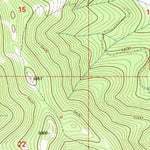 United States Geological Survey Calx Mountain, MT (1997, 24000-Scale) digital map