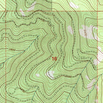 United States Geological Survey Calx Mountain, MT (1997, 24000-Scale) digital map