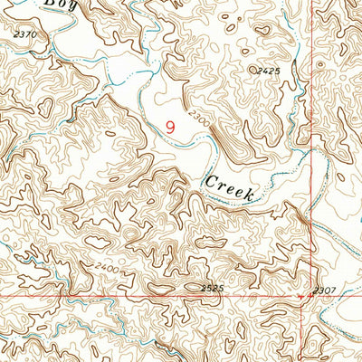 United States Geological Survey Calypso, MT (1972, 24000-Scale) digital map