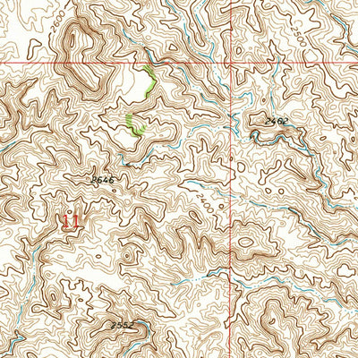 United States Geological Survey Calypso, MT (1972, 24000-Scale) digital map