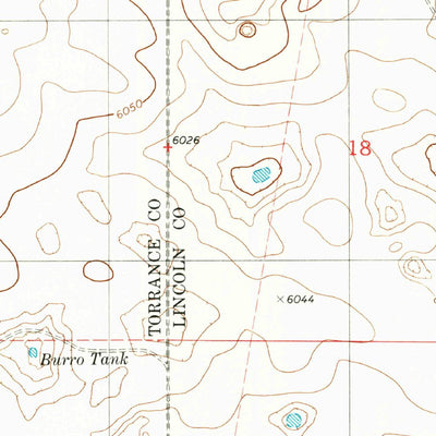 United States Geological Survey Camaleon Draw East, NM (1981, 24000-Scale) digital map