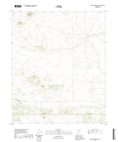 United States Geological Survey Camaleon Draw West, NM (2023, 24000-Scale) digital map