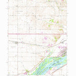 United States Geological Survey Camanche, IA-IL (1953, 24000-Scale) digital map