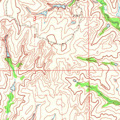 United States Geological Survey Camargo, OK (1969, 24000-Scale) digital map