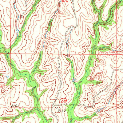 United States Geological Survey Camargo, OK (1969, 24000-Scale) digital map