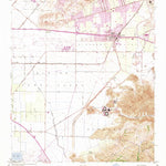 United States Geological Survey Camarillo, CA (V3, 1950) digital map