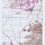 United States Geological Survey Camarillo, CA (V4, 1950) digital map