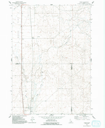 United States Geological Survey Camas, ID (1964, 24000-Scale) digital map