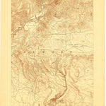 United States Geological Survey Camas Prairie, ID (1892, 125000-Scale) digital map