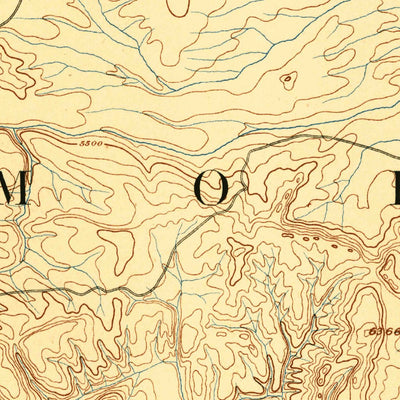 United States Geological Survey Camas Prairie, ID (1892, 125000-Scale) digital map