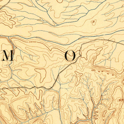 United States Geological Survey Camas Prairie, ID (1893, 125000-Scale) digital map