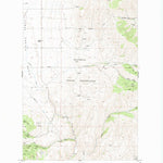 United States Geological Survey Camas Prairie, MT (1989, 24000-Scale) digital map