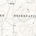 United States Geological Survey Camas Prairie, MT (1989, 24000-Scale) digital map