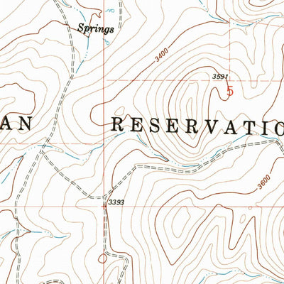 United States Geological Survey Camas Prairie, MT (1989, 24000-Scale) digital map