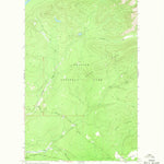 United States Geological Survey Camas Ridge West, MT (1966, 24000-Scale) digital map