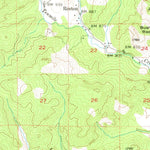 United States Geological Survey Camas Valley, OR (1955, 62500-Scale) digital map