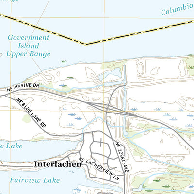 United States Geological Survey Camas, WA (2020, 24000-Scale) digital map