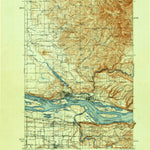 United States Geological Survey Camas, WA-OR (1941, 62500-Scale) digital map