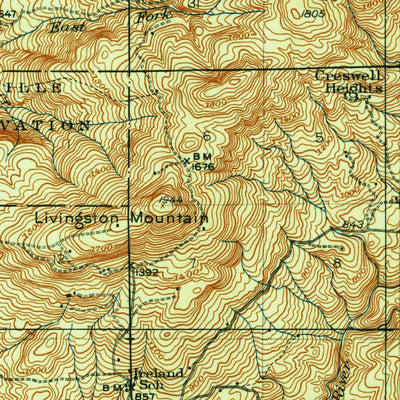 United States Geological Survey Camas, WA-OR (1941, 62500-Scale) digital map