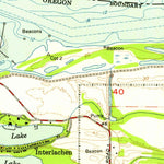 United States Geological Survey Camas, WA-OR (1954, 24000-Scale) digital map
