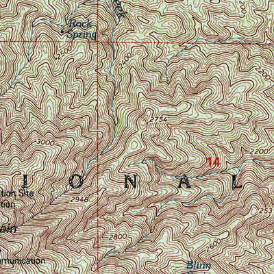 United States Geological Survey Camatta Ranch, CA (1995, 24000-Scale) digital map