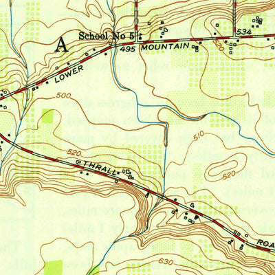 United States Geological Survey Cambria, NY (1949, 24000-Scale) digital map