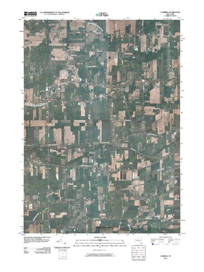 United States Geological Survey Cambria, NY (2010, 24000-Scale) digital map