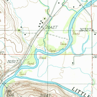 United States Geological Survey Cambridge, ID (1986, 24000-Scale) digital map