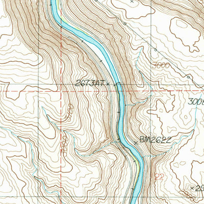 United States Geological Survey Cambridge, ID (1986, 24000-Scale) digital map
