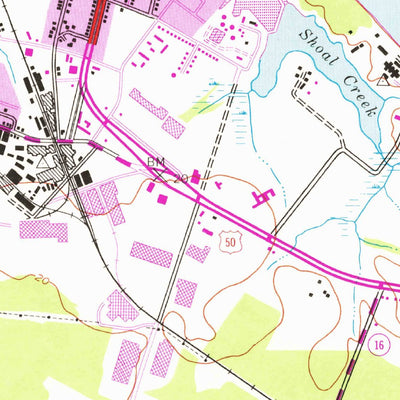 United States Geological Survey Cambridge, MD (1943, 24000-Scale) digital map
