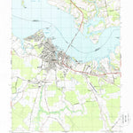 United States Geological Survey Cambridge, MD (1988, 24000-Scale) digital map