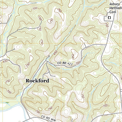 United States Geological Survey Cambridge, MO (2021, 24000-Scale) digital map