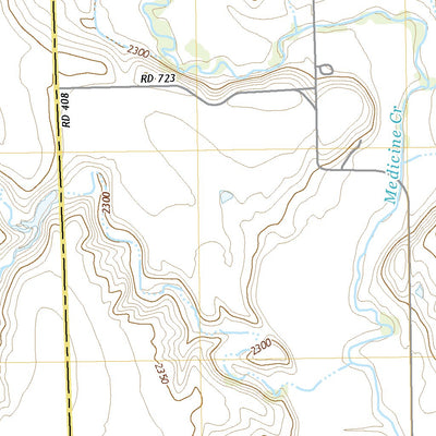 United States Geological Survey Cambridge, NE (2021, 24000-Scale) digital map