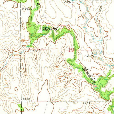 United States Geological Survey Cambridge NE, NE (1970, 24000-Scale) digital map
