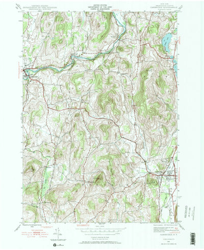 United States Geological Survey Cambridge, NY (1944, 24000-Scale) digital map