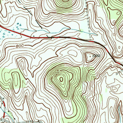 United States Geological Survey Cambridge, NY (1944, 24000-Scale) digital map